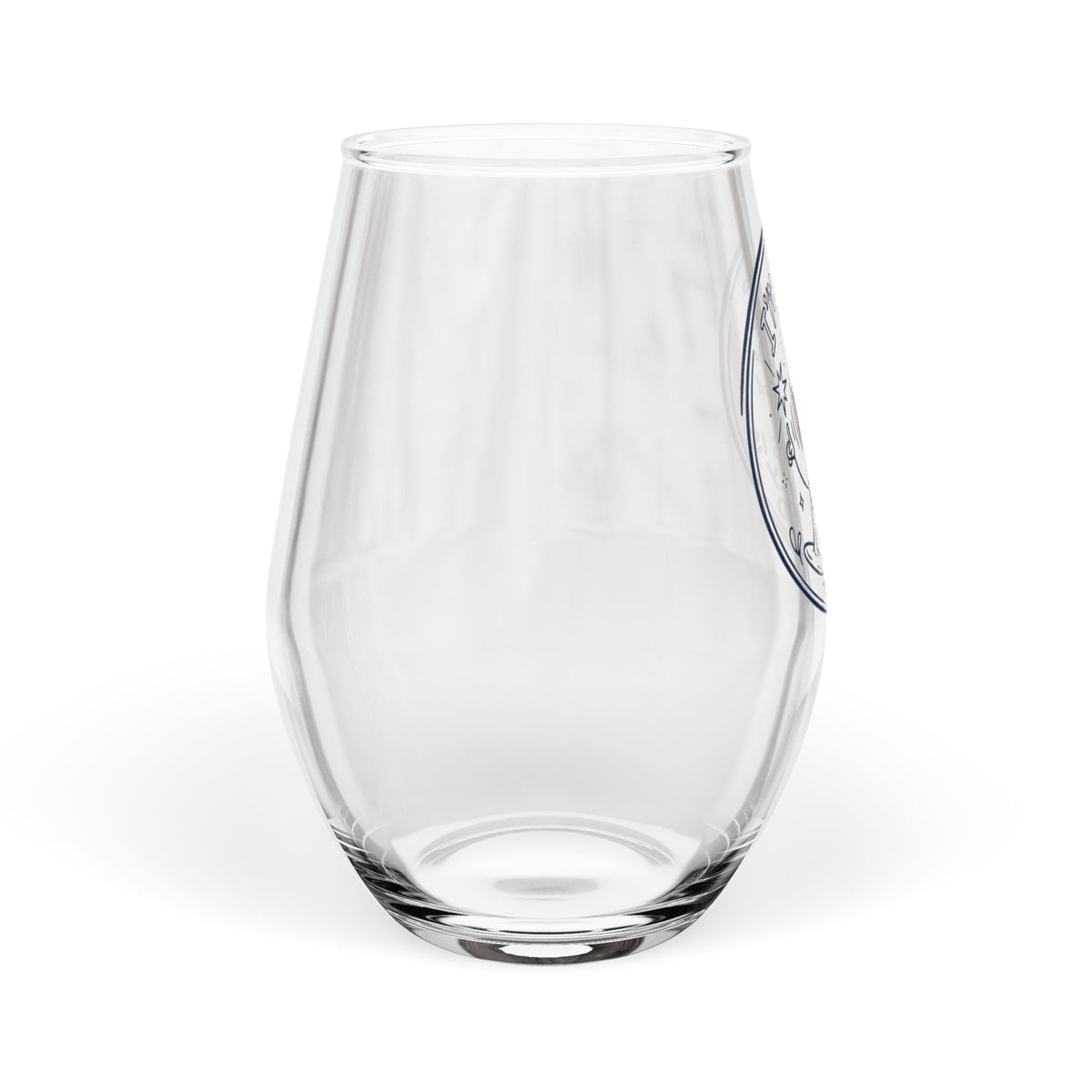 I'm Wine, This Is Only My Third Fine Stemless Wine Glass | Funny Wine Glass