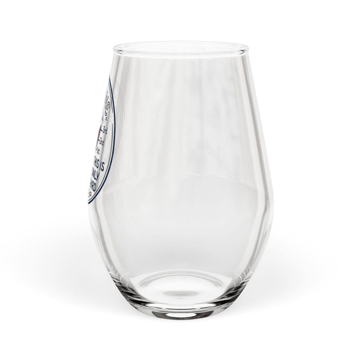 I'm Wine, This Is Only My Third Fine Stemless Wine Glass | Funny Wine Glass