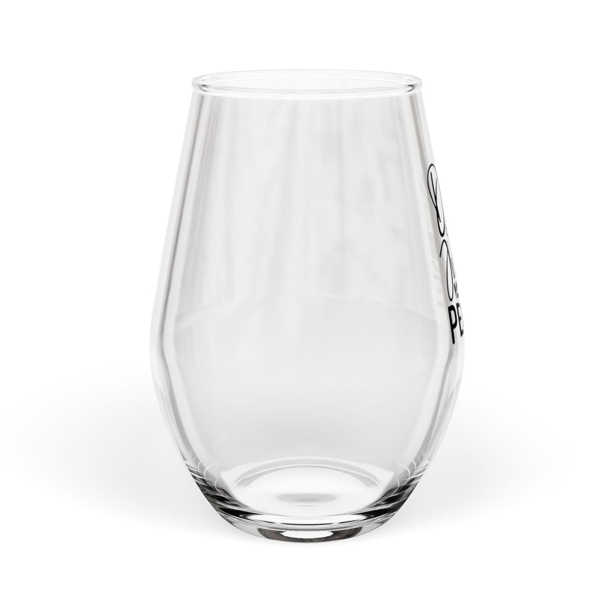 Lets Drink Wine and Judge People Stemless Wine Glass 11.75oz