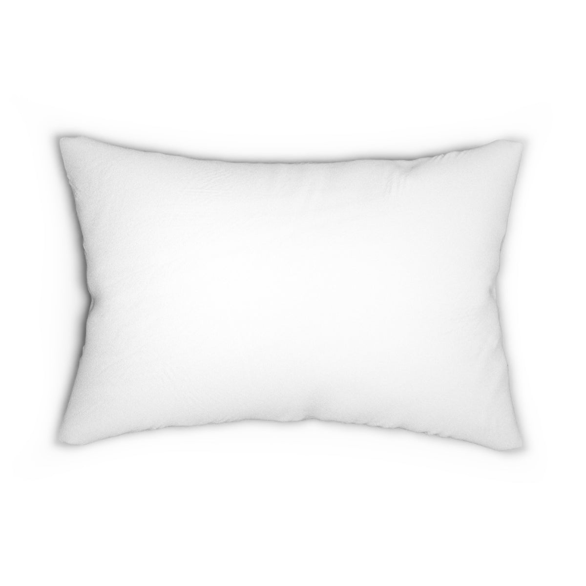 Black Skeleton Cat Pattern Lumbar Pillow | Halloween Cat Illustration