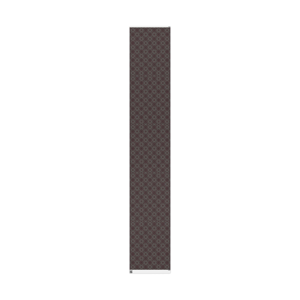 Geometric Starburst Pattern Wrapping Paper | Burgundy Teal Gift Wrap