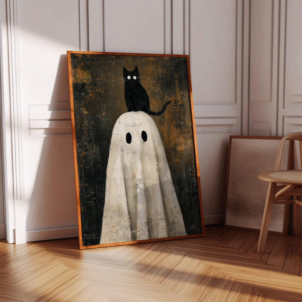 A Cat's Vigil Over Secrets