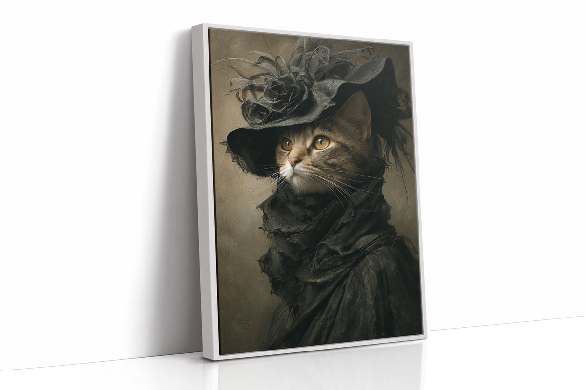 A Cat's Elegance Unveiled