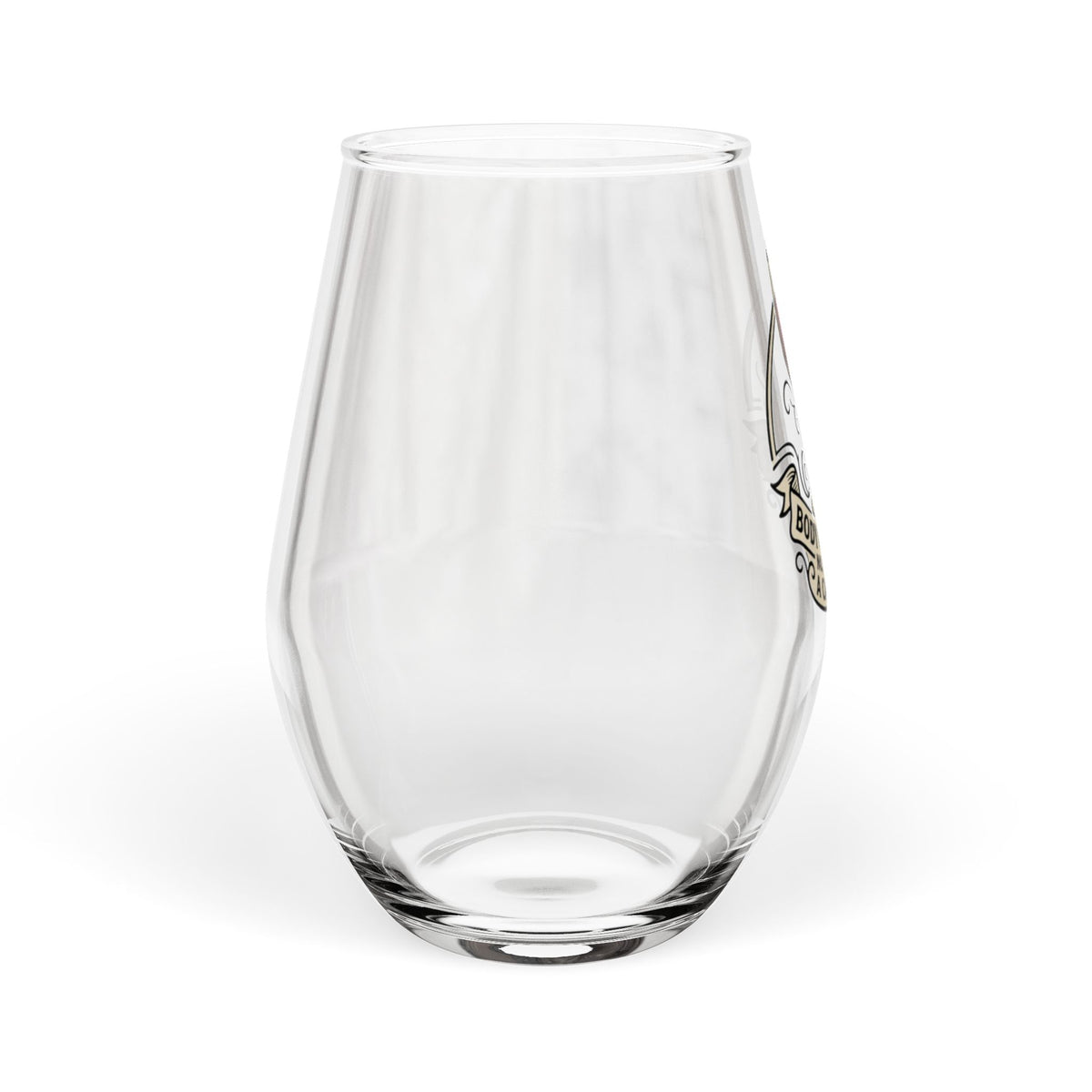 Body of Christ? No, This One's a Cabernet Stemless Wine Glass