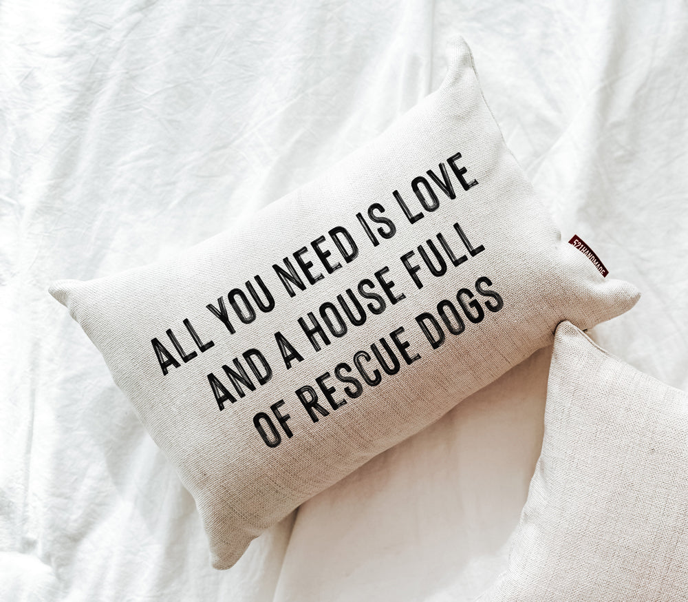 Rescue Dogs Pillow