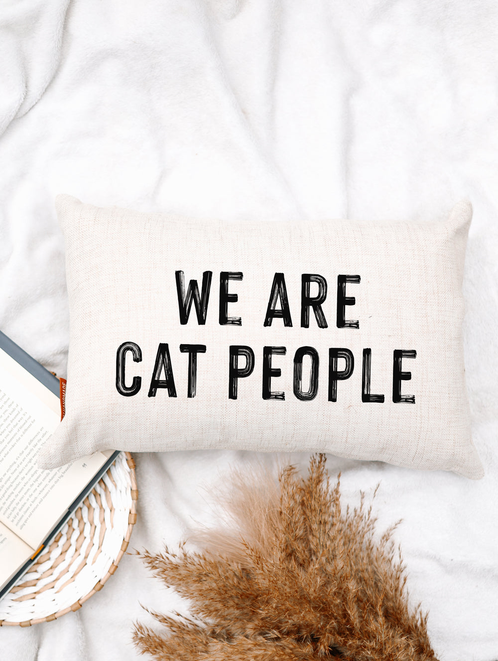 We Are Cat People Pillow